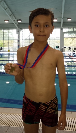 Zac Soede U9 Zone Swimming Champion 2015